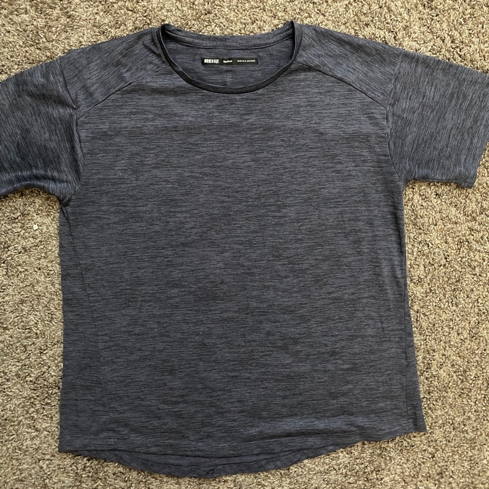 Purple REI shortsleeve athletic top